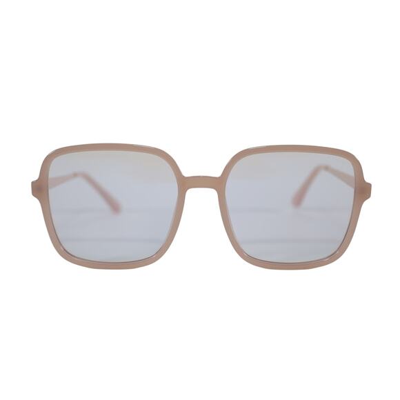 Quay Australia 9 TO 5 Square Blue Light Glasses - Peach/Clear Blue Light - NWT - Picture 4 of 9